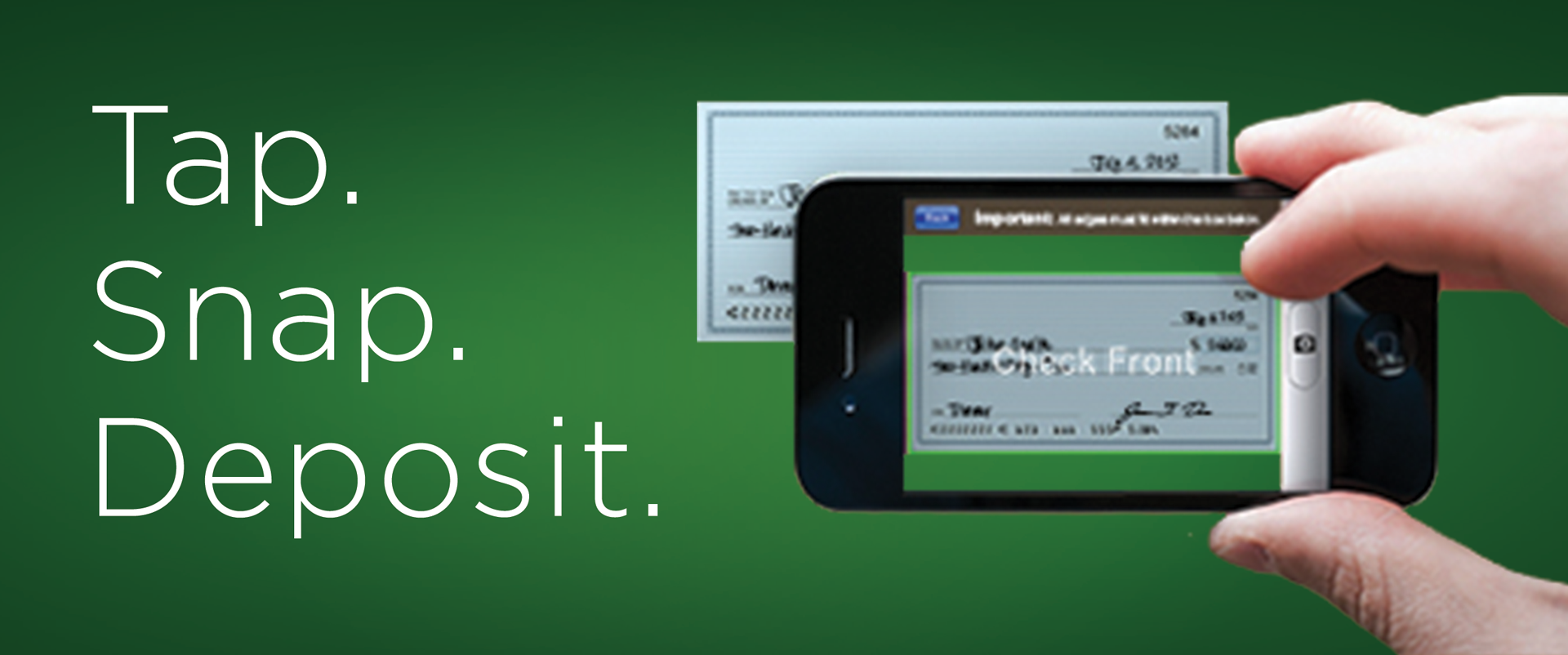 cashier's check mobile deposit